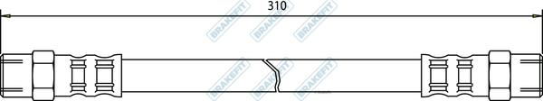 APEC BHO4020 - Спирачен маркуч vvparts.bg