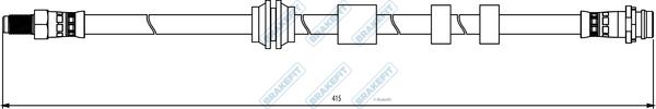 APEC BHO4195 - Спирачен маркуч vvparts.bg