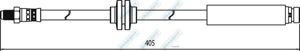 APEC BHO4197 - Спирачен маркуч vvparts.bg