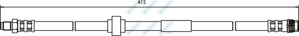 APEC BHO4155 - Спирачен маркуч vvparts.bg