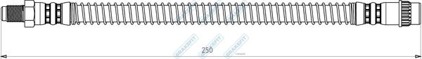 APEC BHO4166 - Спирачен маркуч vvparts.bg