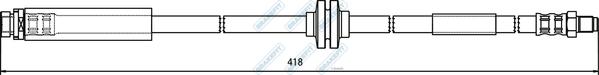 APEC BHO4160 - Спирачен маркуч vvparts.bg