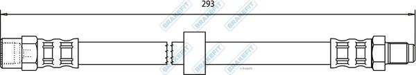 APEC BHO4161 - Спирачен маркуч vvparts.bg