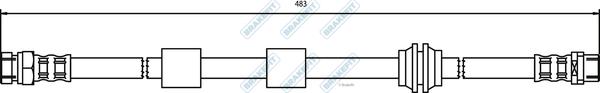 APEC BHO4167 - Спирачен маркуч vvparts.bg