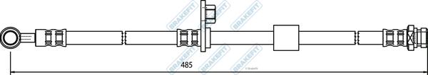 APEC BHO4184 - Спирачен маркуч vvparts.bg