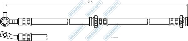 APEC BHO4241 - Спирачен маркуч vvparts.bg