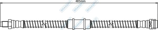 APEC BHO4261 - Спирачен маркуч vvparts.bg