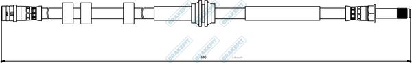 APEC BHO4214 - Спирачен маркуч vvparts.bg