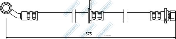 APEC BHO4211 - Спирачен маркуч vvparts.bg