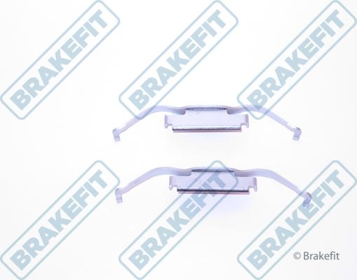 APEC BKT1038 - Комплект принадлежности, дискови накладки vvparts.bg