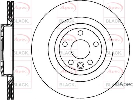 APEC DSK3405B - Спирачен диск vvparts.bg