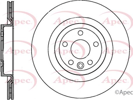 APEC DSK3406 - Спирачен диск vvparts.bg