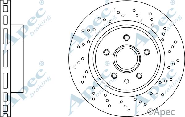 DODA 1070110039 - Спирачен диск vvparts.bg