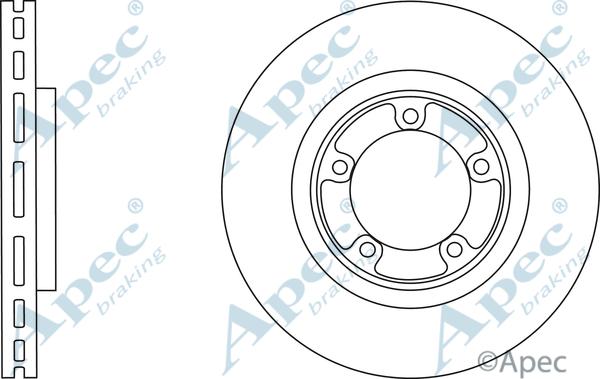 Quinton Hazell BDC5271 - Спирачен диск vvparts.bg