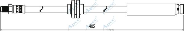 APEC HOS4028 - Спирачен маркуч vvparts.bg