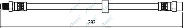 APEC HOS4114 - Спирачен маркуч vvparts.bg