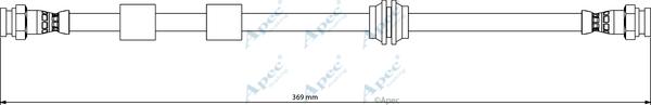 APEC HOS4173 - Спирачен маркуч vvparts.bg