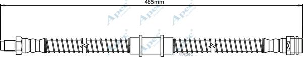 APEC HOS4311 - Спирачен маркуч vvparts.bg