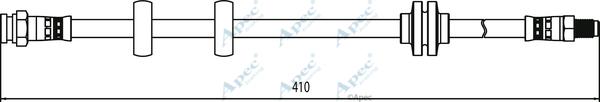 APEC HOS3972 - Спирачен маркуч vvparts.bg