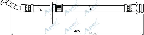 APEC HOS3977 - Спирачен маркуч vvparts.bg