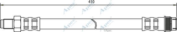 APEC HOS3459 - Спирачен маркуч vvparts.bg