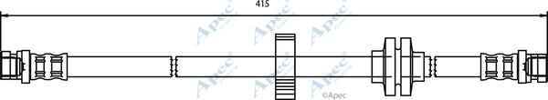 APEC HOS3468 - Спирачен маркуч vvparts.bg