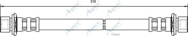 APEC HOS3467 - Спирачен маркуч vvparts.bg