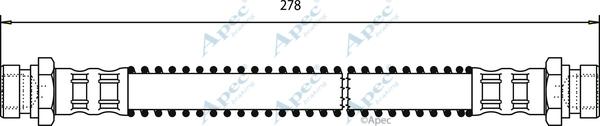 APEC HOS3471 - Спирачен маркуч vvparts.bg