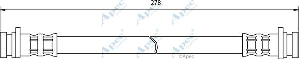 APEC HOS3540 - Спирачен маркуч vvparts.bg