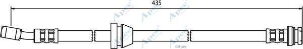 APEC HOS3509 - Спирачен маркуч vvparts.bg