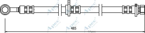 APEC HOS3506 - Спирачен маркуч vvparts.bg