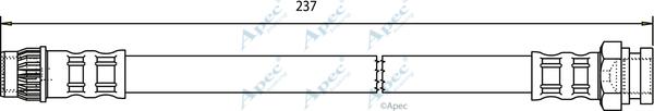 APEC HOS3585 - Спирачен маркуч vvparts.bg