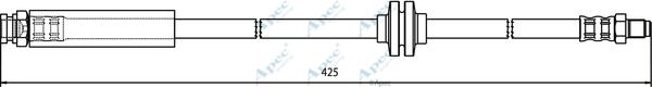 APEC HOS3587 - Спирачен маркуч vvparts.bg