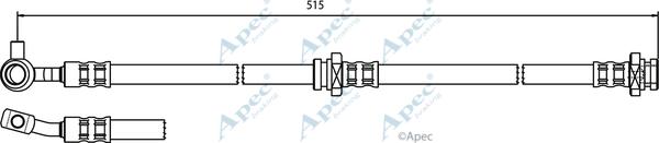 APEC HOS3576 - Спирачен маркуч vvparts.bg