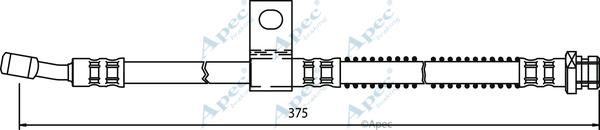 APEC HOS3651 - Спирачен маркуч vvparts.bg