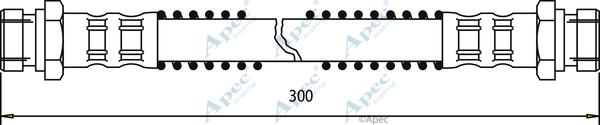 APEC HOS3652 - Спирачен маркуч vvparts.bg