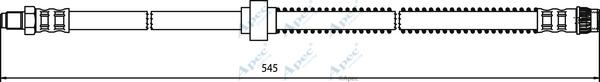 APEC HOS3618 - Спирачен маркуч vvparts.bg