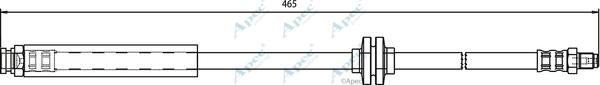 APEC HOS3683 - Спирачен маркуч vvparts.bg