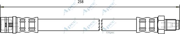 APEC HOS3687 - Спирачен маркуч vvparts.bg