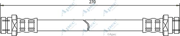 APEC HOS3097 - Спирачен маркуч vvparts.bg