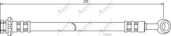 APEC HOS3041 - Спирачен маркуч vvparts.bg