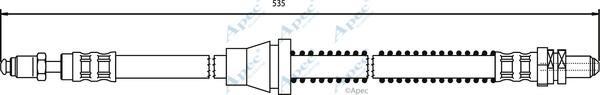 APEC HOS3053 - Спирачен маркуч vvparts.bg