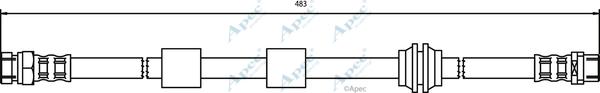 APEC HOS3010 - Спирачен маркуч vvparts.bg