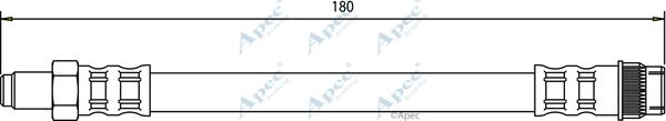 APEC HOS3085 - Спирачен маркуч vvparts.bg