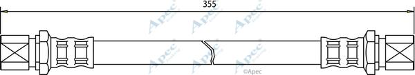 APEC HOS3199 - Спирачен маркуч vvparts.bg