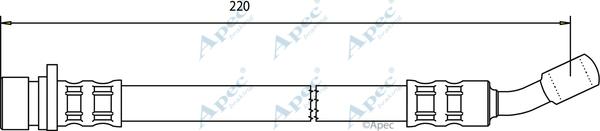 APEC HOS3145 - Спирачен маркуч vvparts.bg