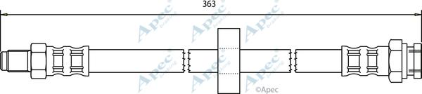 APEC HOS3142 - Спирачен маркуч vvparts.bg