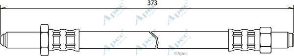 APEC HOS3157 - Спирачен маркуч vvparts.bg