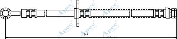 APEC HOS3107 - Спирачен маркуч vvparts.bg