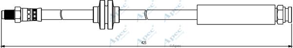 APEC HOS3853 - Спирачен маркуч vvparts.bg